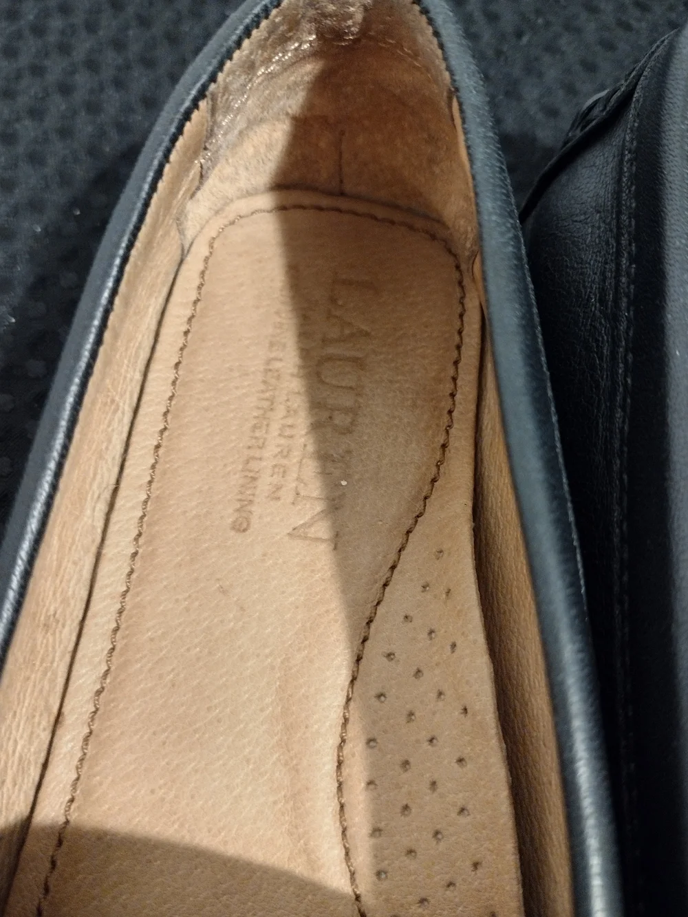 Ralph Lauren Black Leather Women’s Bit Loafers